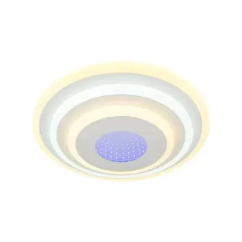 Lustra LED NIVARA 3D 20W, Diametru 30cm, lumina Rece/Calda/Neutra, Alb