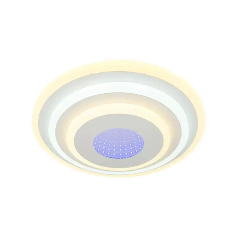 Lustra LED NIVARA 3D 20W, Diametru 30cm, lumina Rece/Calda/Neutra, Alb