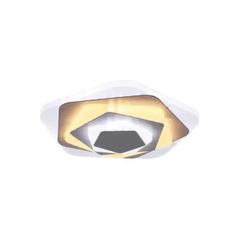 Lustra LED SIENA 50W, Diametru 23cm, lumina Rece/Calda/Neutra, Alb