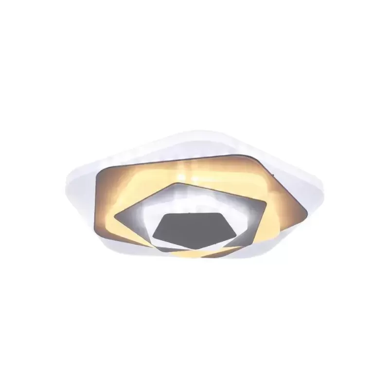 Lustra LED SIENA 50W, Diametru 23cm, lumina Rece/Calda/Neutra, Alb