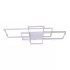 Lustra LED cu telecomanda LANDEN 184W, 3 Elemente, lumina Rece/Calda/Neutra, Dimabila, Alb