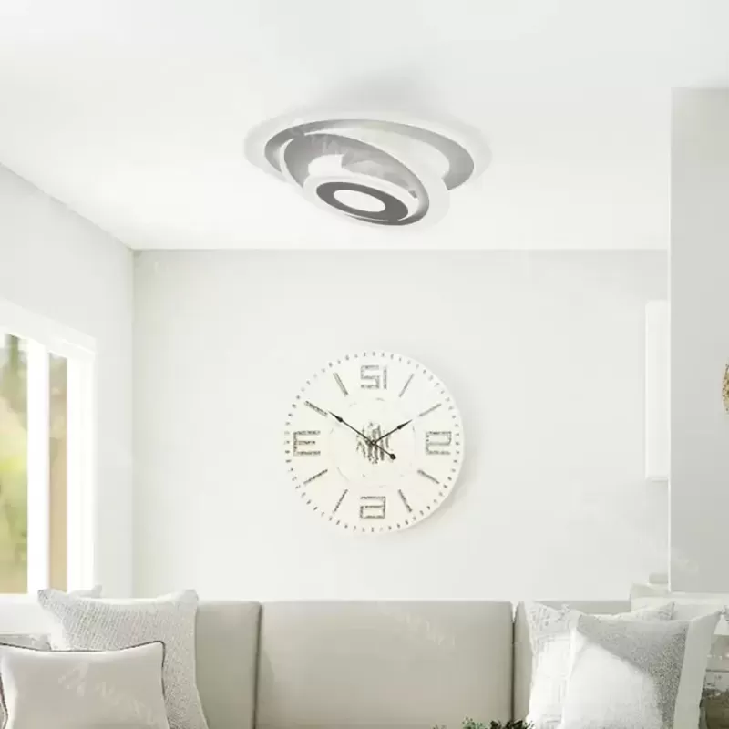Lustra LED cu telecomanda ARIANA 120W, lumina Rece/Calda/Neutra, Dimabila, Alb