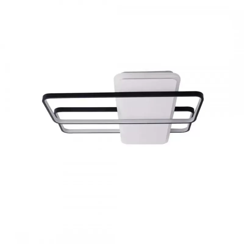 Lustra LED cu telecomanda ARIANNA 75W, 3 Elemente, lumina Rece/Calda/Neutra, Dimabila, Negru