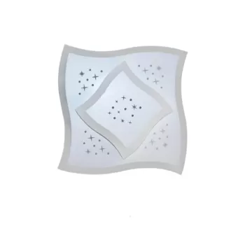 Lustra LED MANDI 20W, Diametru 20W, lumina Rece, 6000K, Alb