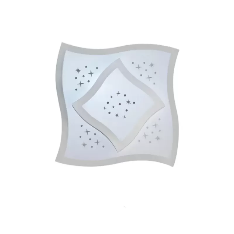 Lustra LED MANDI 20W, Diametru 20W, lumina Rece, 6000K, Alb