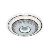 Lustra LED cu cristal MITA 28W, Diametru 20cm, Rotunda, lumina Rece/Calda/Neutra, Alb
