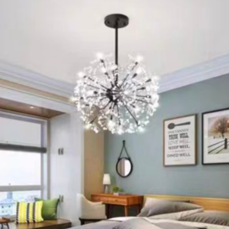 Candelabru Cristal PETERHOF Eleganza, 18x G4, Diametru 49cm, 18XG4, Negru