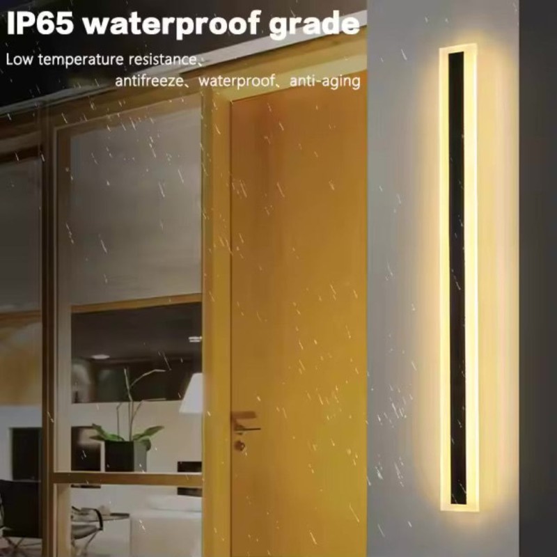 Aplica LED Exterior Mack, 8W, Negru