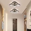 Lustra LED VERTEX Tesser 36W, 4 Patrate, lumina Rece/Calda/Neutra, Negru