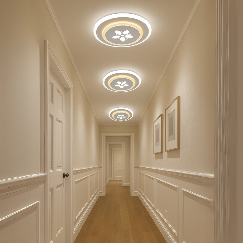 Lustra LED GUARELLA, 30W, Rotunda, lumina Rece/Calda/Neutra, Alb