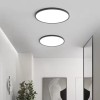 Plafoniera LED SOLIS 37cm 32W Lumina Neutra Negru