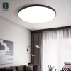 Plafoniera LED SOLIS 37cm 32W Lumina Neutra Negru