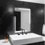 Oglinda LED Rectangulara, 60x80cm, Rayonnement MotionGlow Marcello, Sistem Dezaburire, Ceas & Termometru, Dimabila