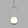 Lustra LOFT Gallery Modern, 1x E27, Alb Auriu, Metal, Inaltime Reglabila