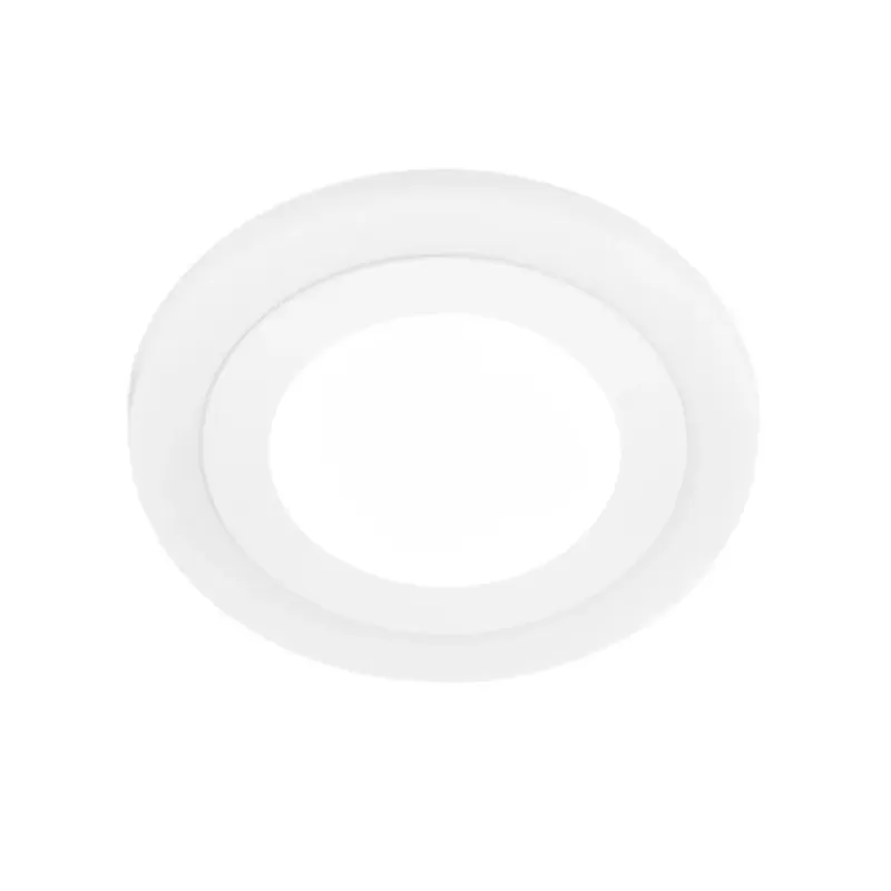 Spot LED Rotund, 9W, 3000K/6500K, Trei Functii, Incastrat, Alb