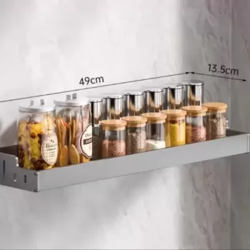 Suport Accesorii 49cm Aluminiu Gri Inchis