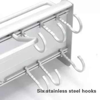 Suport Metalic pentru Ustensile de Bucatarie, Satinat, Metal