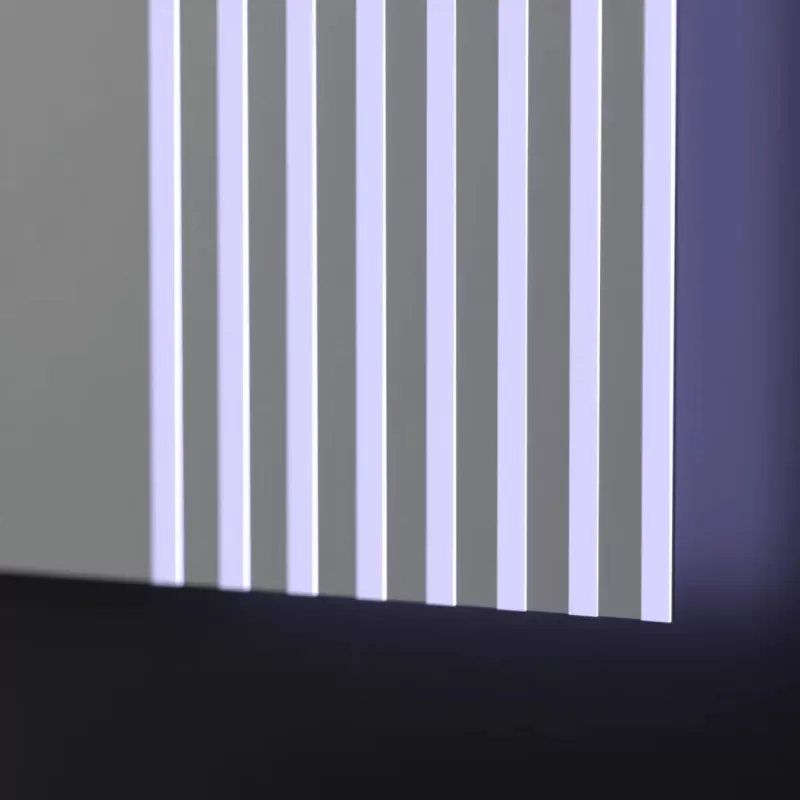 Oglinda LED Rectangulara, 80x60cm, Infinity Frame Basic Touch