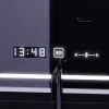 Oglinda LED Rectangulara, 90x60cm, Sole Senzor Marcello, Sistem Dezaburire, Ceas & Termometru, Dimabila
