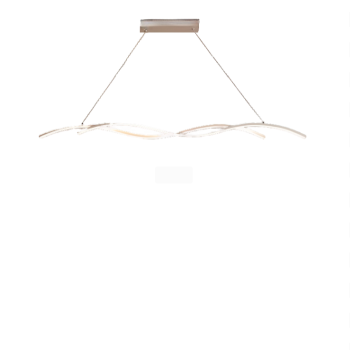 Lustra LED cu telecomanda STUDIO JELENA, 35W, lumina Rece/Calda/Neutra, Dimabila, Alb