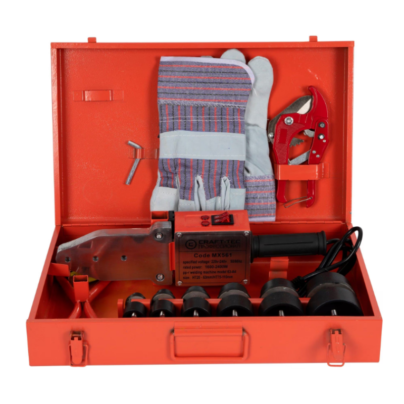 Plita PPR 2400 w , 6bacuri , aparat lipit tevi Craft-Tec   MX561