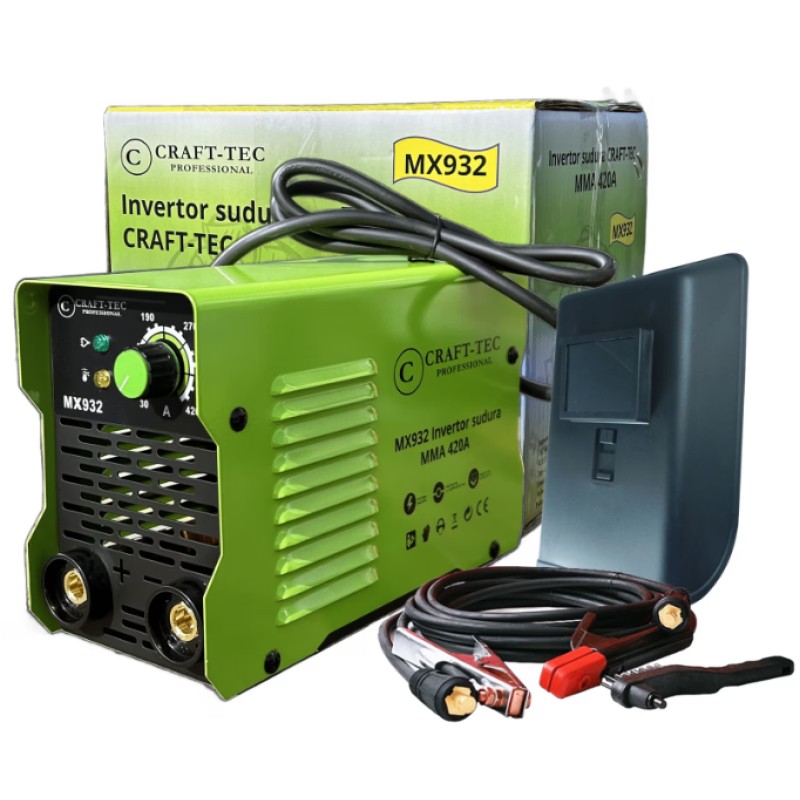 Aparat sudura Craft-tec MMA 420A MX932