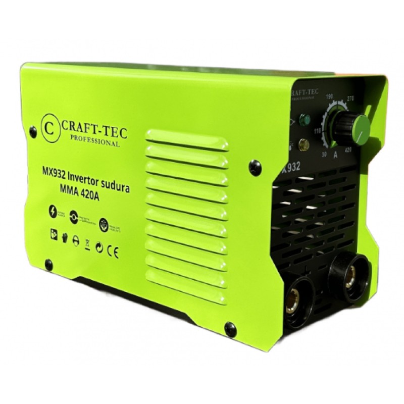 Aparat sudura Craft-tec MMA 420A MX932