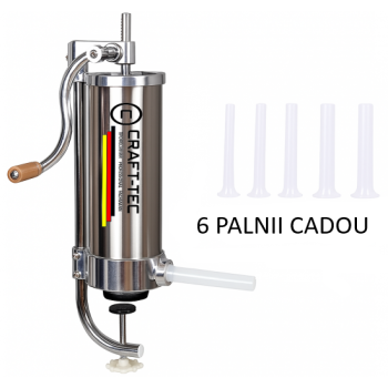 Masina carnati VERTICALA , 6 KG , 6 palnii incluse{14,18,21,25,29,35} Craft-Tec MX127