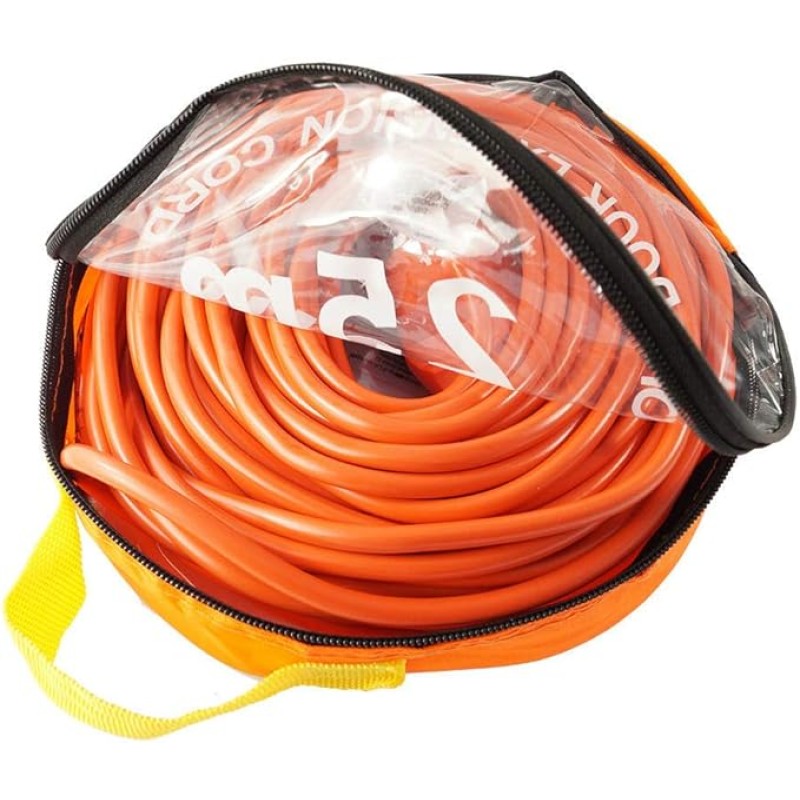 Prelungitor electric, PORTOCALIU, 25M tip cupla + fisa, 3 x 1.5 mm, IP44, max 2000W MX1645