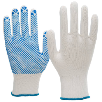 Manusi protectie subtiri #10 XL, PICOURI, ALB-ALBASTRE MX836