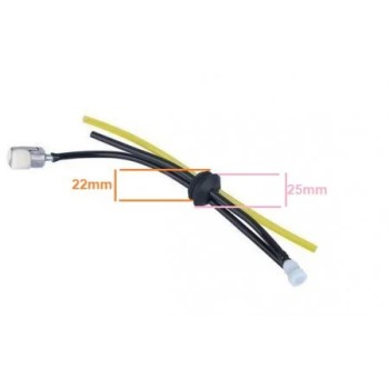 Ansamblu filtru cu furtunas benzina, pentru MTC MODEL 3 CAPETE MX1502