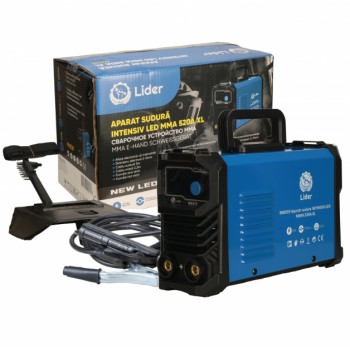 Aparat sudura LIDER INTENSIV LED MMA 520A XL, cablu 3 m, MX839