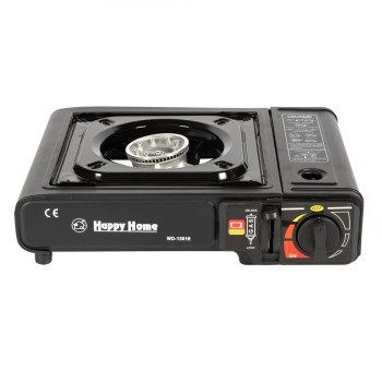 Aragaz camping portabil, 1 ochi, alimentare spraygaz, HappyHome MX777