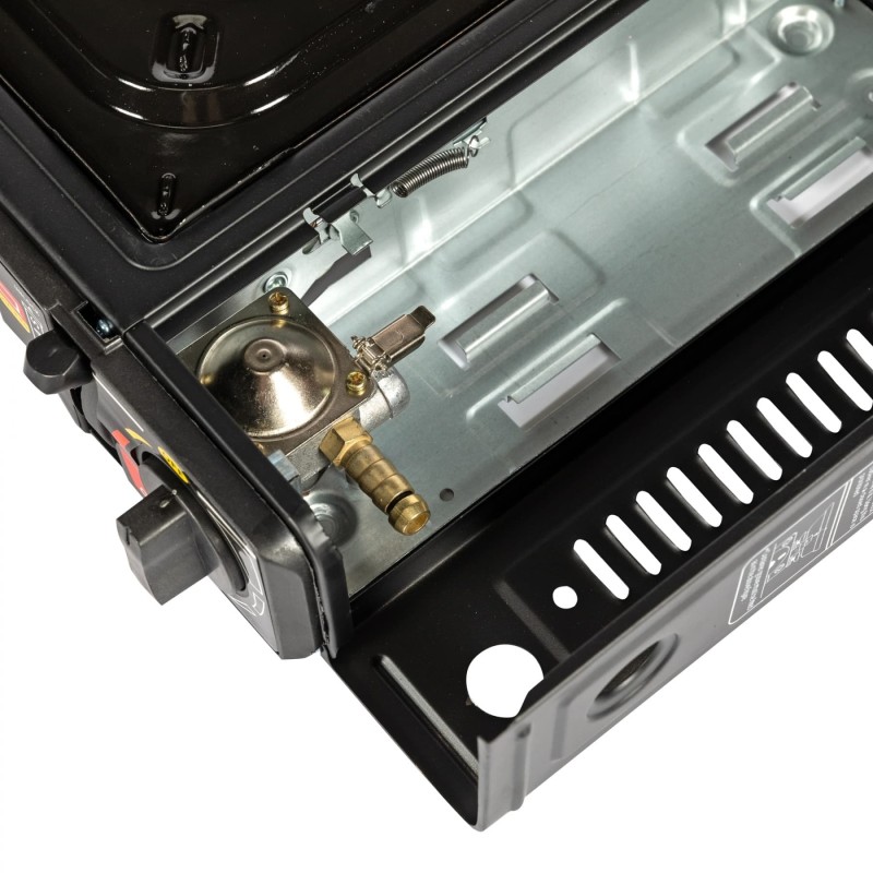 Aragaz camping portabil, 1 ochi, alimentare spraygaz, HappyHome MX777