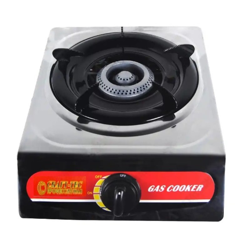 Plita gatit - aragaz din INOX 1 arzator, Craft-tec, MX138