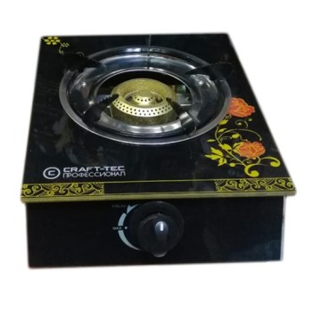 Plita gatit - aragaz din STICLA cu 1 arzator ,Craft-tec, MX137