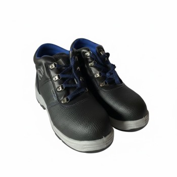 Bocanci de lucru, marime 46, ALBASTRII, bombeu metalic, impermeabili MX1152