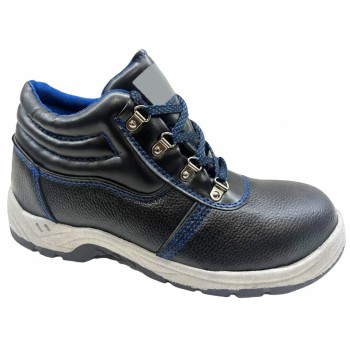 Bocanci de lucru, marime 46, ALBASTRII, bombeu metalic, impermeabili MX1152