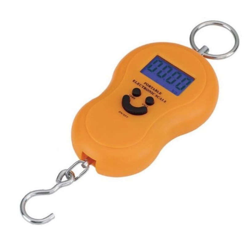 Cantar Electronic Portabil 40 KG, Ecran LCD, 3 CULORI MX939