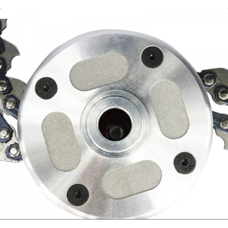 Cap motocoasa cu lant portocaliu MX153