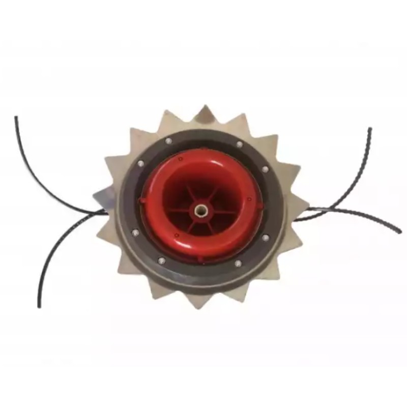 Tambur motocoasa cap 2 in 1 cu disc zimtat si fir (tipla nou) MX220