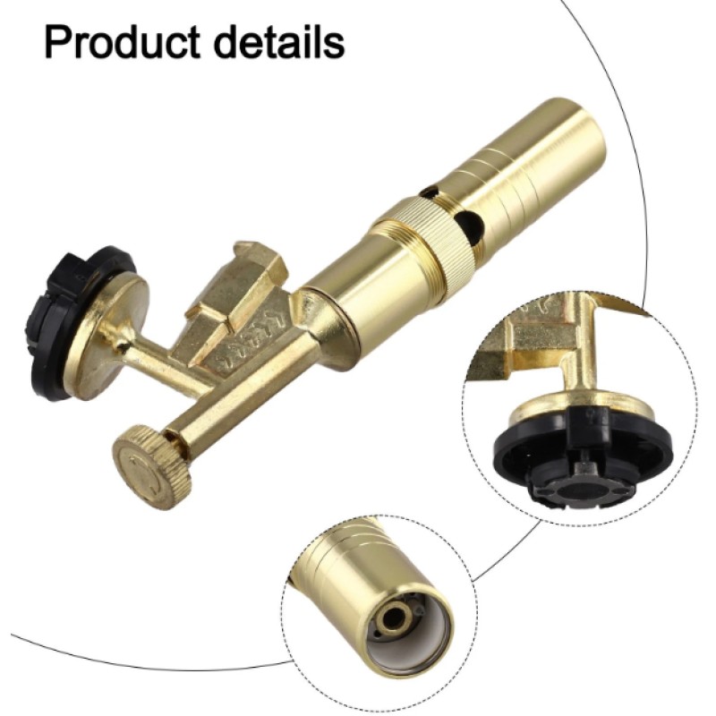 Cap pistol arzator camping 1300 grade, compatibil cu rezerva spray 227g/330g MX1060