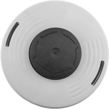 Cap tambur motocoasa M12 x 1.5mm alb/negru MX768 plastic