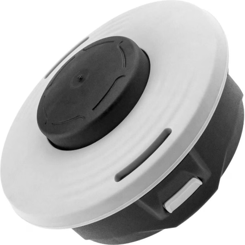 Cap tambur motocoasa M12 x 1.5mm alb/negru MX768 plastic
