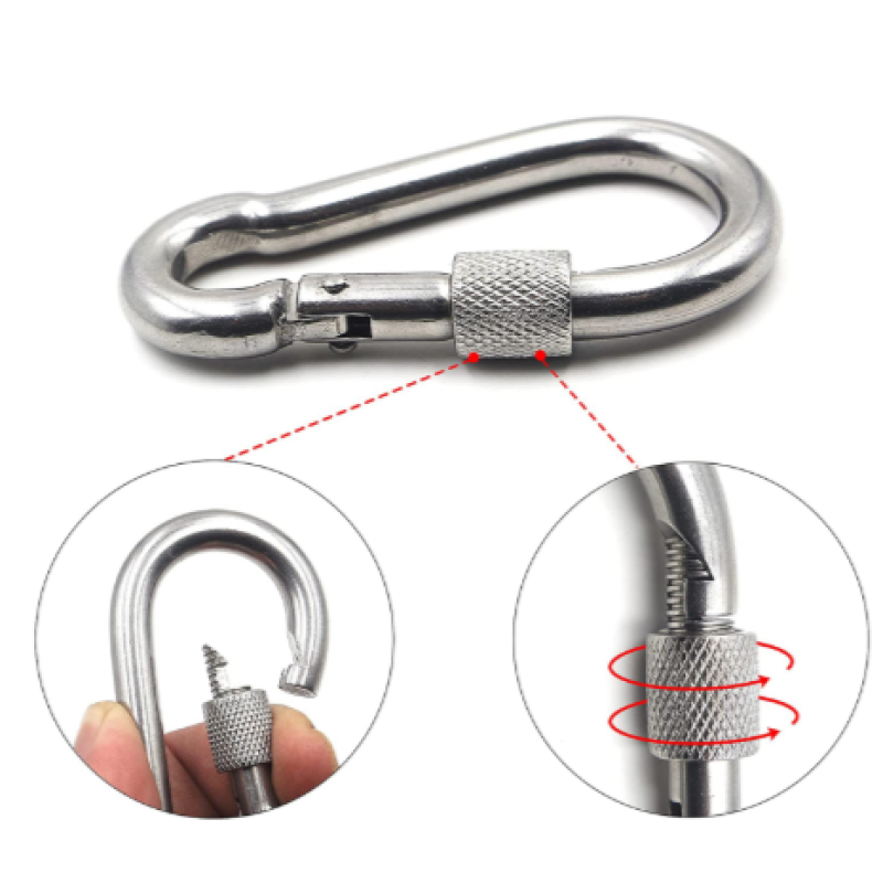 Carabina cu filet  din otel zincat 6x60  MX596