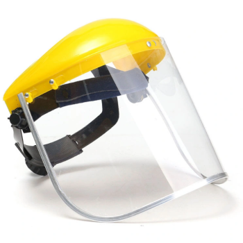 Casca protectie motocoasa cu viziera plexiglas MX505