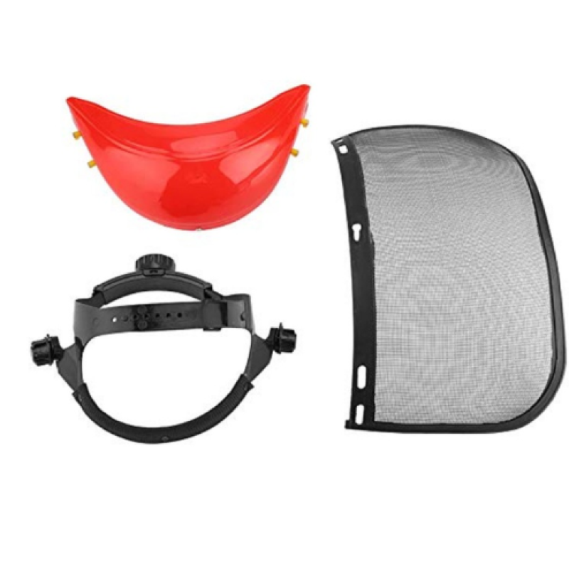 Casca protectie MOTOCOASA, viziera din PLASA MX177