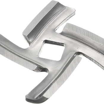 Cutit inox pentru masina de tocat electrica, interior patrat, nr.8 MX584