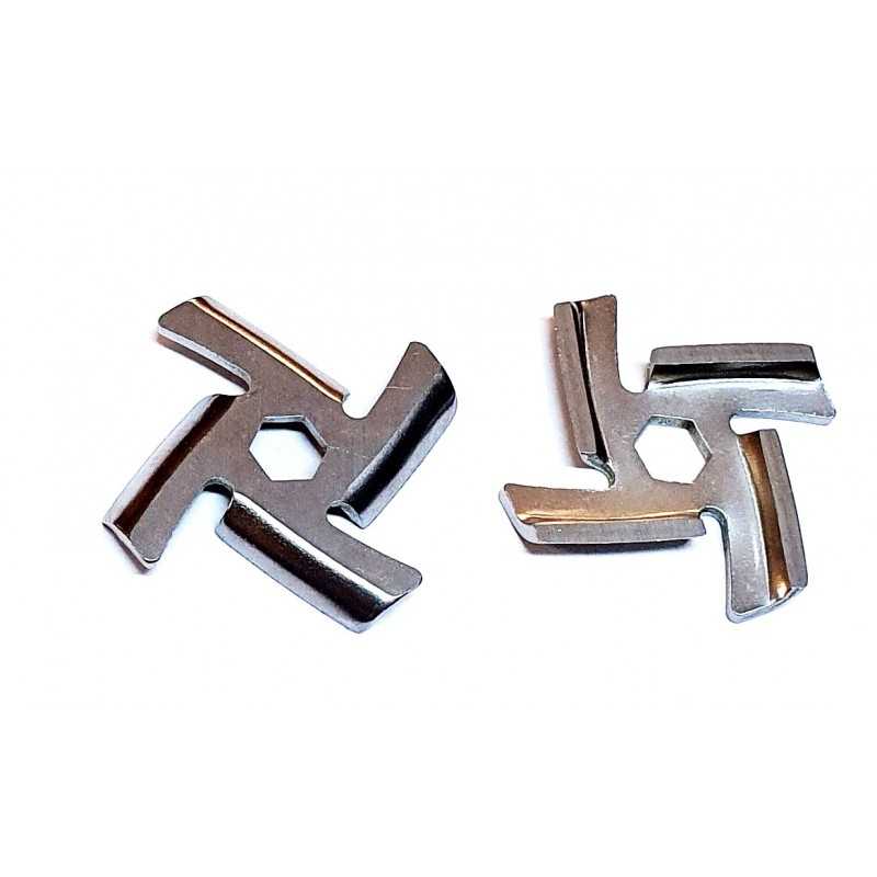 Cutit inoxidabil cu interior hexagon pentru masina electrica de tocat carne nr. 5 MX583