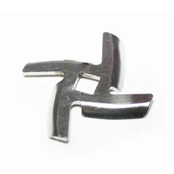 Cutit din inox pentru masina tocat carne electrica cu interior patrat nr. 12 MX585